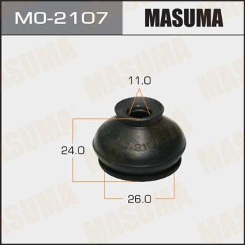 MASUMA MO-2107 - Ремонтный комплект, несущие / направляющие шарниры avtokuzovplus.com.ua