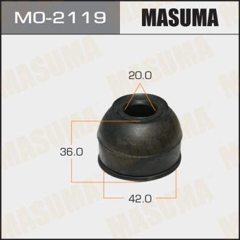 MASUMA MO-2119 - Ремонтный комплект, несущие / направляющие шарниры avtokuzovplus.com.ua