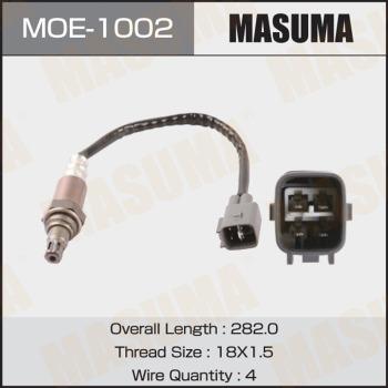 MASUMA MOE-1002 - Датчик кислорода лямбда-зонд Toyota Auris 08-11. Corolla 08-11. Hillux 05-. Land Cruiser 05-12 MOE1002 MASUMA autocars.com.ua