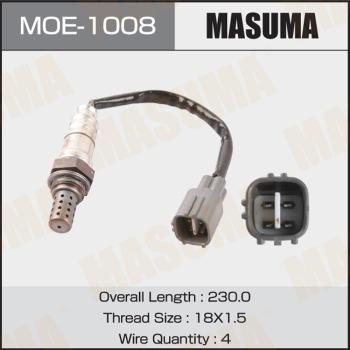 MASUMA MOE-1008 - Лямбда-зонд, датчик кислорода avtokuzovplus.com.ua
