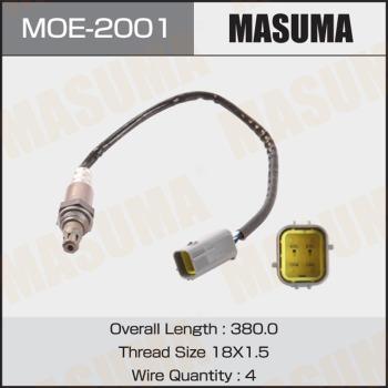 MASUMA MOE-2001 - Датчик кислорода лямбда-зонд Infinity FX35 08-10. G37 08-10. QX50 08-12 MOE2001 MASUMA autocars.com.ua