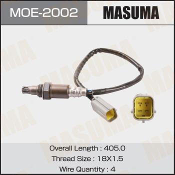 MASUMA MOE-2002 - Датчик кислорода лямбда-зонд Nissan X-Trail 07-10 - Renault Koleos 08-16 MOE2002 MASUMA autocars.com.ua