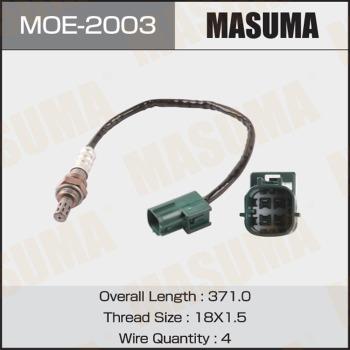 MASUMA MOE-2003 - Датчик кислорода лямбда-зонд Nissan Murano 04-08. Primera 02-07. Teana 03-08. X-Trail 01-07 MOE2003 MASUMA autocars.com.ua