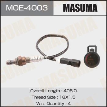 MASUMA MOE-4003 - Лямбда-зонд, датчик кислорода avtokuzovplus.com.ua