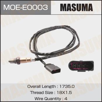 MASUMA MOE-E0003 - Лямбда-зонд, датчик кислорода avtokuzovplus.com.ua