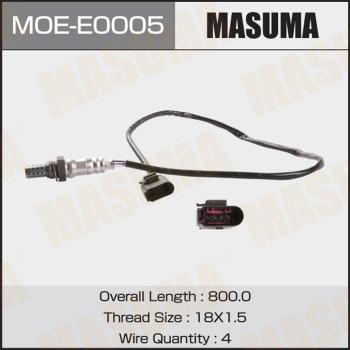 MASUMA MOE-E0005 - Лямбда-зонд, датчик кислорода avtokuzovplus.com.ua