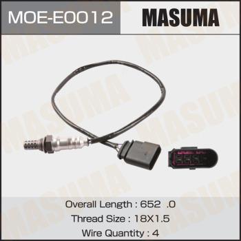 MASUMA MOE-E0012 - Лямбда-зонд, датчик кислорода avtokuzovplus.com.ua