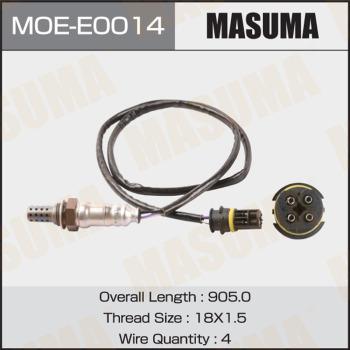 MASUMA MOE-E0014 - Лямбда-зонд, датчик кислорода avtokuzovplus.com.ua