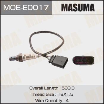 MASUMA MOE-E0017 - Лямбда-зонд, датчик кислорода avtokuzovplus.com.ua