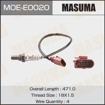 MASUMA MOE-E0020 - Лямбда-зонд, датчик кислорода avtokuzovplus.com.ua