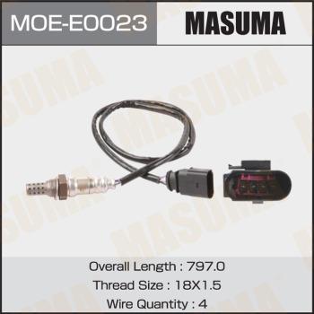 MASUMA MOE-E0023 - Лямбда-зонд, датчик кислорода avtokuzovplus.com.ua