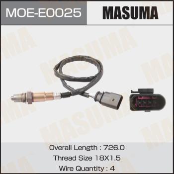 MASUMA MOE-E0025 - Лямбда-зонд, датчик кислорода avtokuzovplus.com.ua