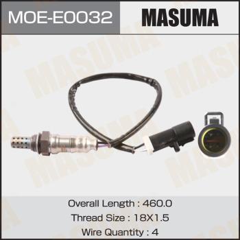 MASUMA MOE-E0032 - Лямбда-зонд, датчик кислорода avtokuzovplus.com.ua