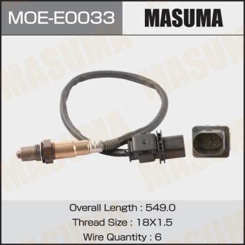 MASUMA MOE-E0033 - Лямбда-зонд autocars.com.ua