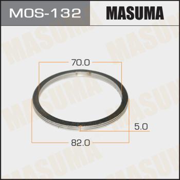 MASUMA MOS-132 - Кольцо глушителя 70x82x5 MOS132 Masuma autocars.com.ua