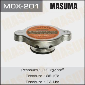 MASUMA MOX-201 - Крышка, резервуар охлаждающей жидкости avtokuzovplus.com.ua