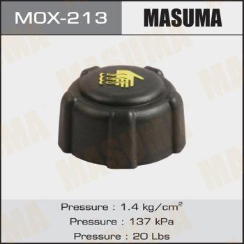 MASUMA MOX213 - Кришка, резервуар охолоджуючої рідини autocars.com.ua