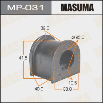 MASUMA MP-031 - Втулка, стабілізатор autocars.com.ua
