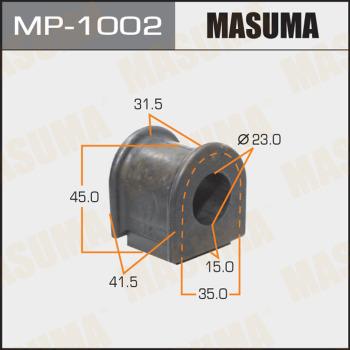 MASUMA MP-1002 - Втулка, стабілізатор autocars.com.ua