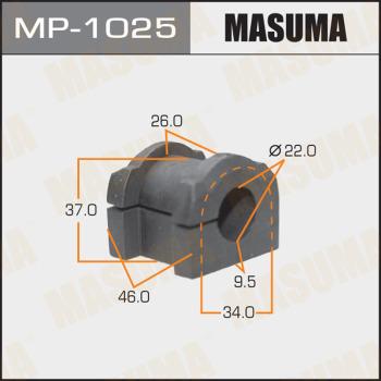 MASUMA MP-1025 - Втулка, стабілізатор autocars.com.ua