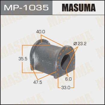 MASUMA MP-1035 - Втулка, стабілізатор autocars.com.ua