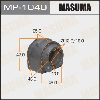 MASUMA MP-1040 - Втулка, стабілізатор autocars.com.ua