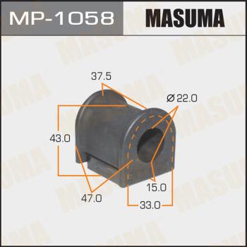 MASUMA MP-1058 - Втулка, стабілізатор autocars.com.ua