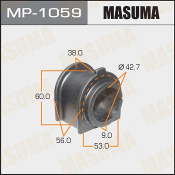 MASUMA MP-1059 - Втулка, стабілізатор autocars.com.ua