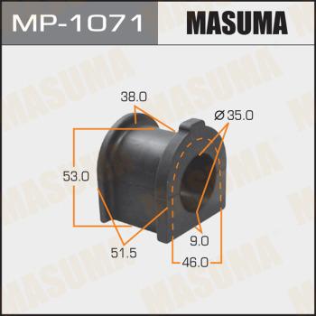 MASUMA MP-1071 - Втулка, стабілізатор autocars.com.ua