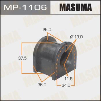 MASUMA MP1106 - Втулка, стабілізатор autocars.com.ua