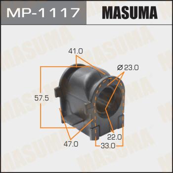 MASUMA MP-1117 - Втулка, стабілізатор autocars.com.ua