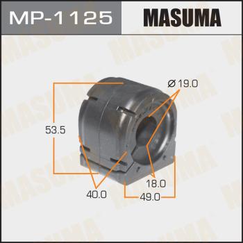 MASUMA MP-1125 - Втулка, стабілізатор autocars.com.ua