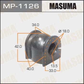 MASUMA MP-1126 - Втулка, стабілізатор autocars.com.ua