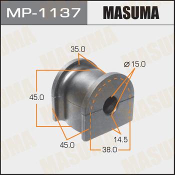 MASUMA MP-1137 - Втулка, стабілізатор autocars.com.ua