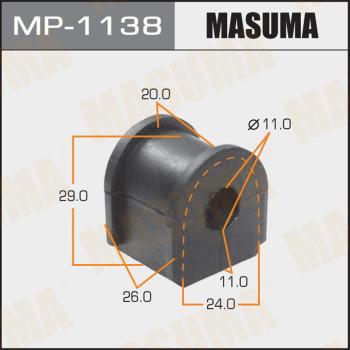 MASUMA MP-1138 - Втулка, стабілізатор autocars.com.ua