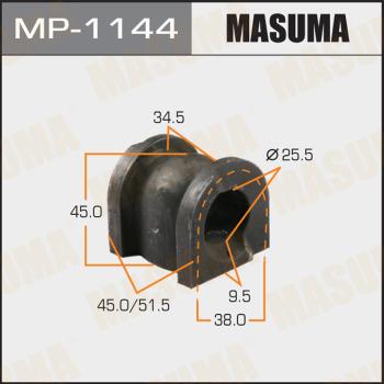 MASUMA MP1144 - Втулка стабилизатора переднего Honda Accord 08-13 Кратно 2 шт MP1144 Masuma autocars.com.ua