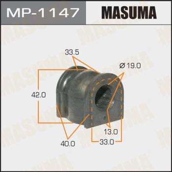 MASUMA MP-1147 - Втулка, стабілізатор autocars.com.ua