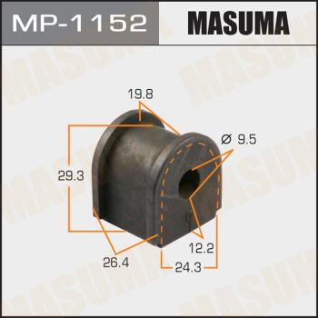 MASUMA MP-1152 - Втулка, стабілізатор autocars.com.ua