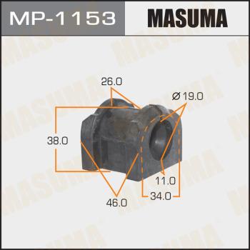 MASUMA MP-1153 - Втулка, стабілізатор autocars.com.ua