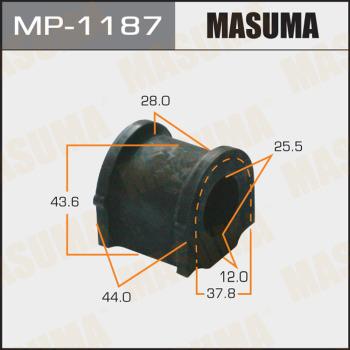 MASUMA MP-1187 - Втулка стойки стабилизатора передн COLT Z31A. Z34AMITSUBISHI COLT 2004-2012 MP1 autocars.com.ua