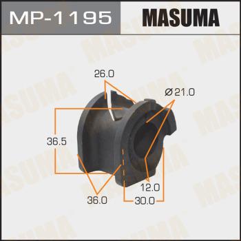 MASUMA MP-1195 - Втулка стойки стабилизатора передн OPEL AGILA. SUZUKI SWIFT III MP1195 MASUMA autocars.com.ua