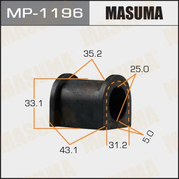 MASUMA MP-1196 - Втулка, стабілізатор autocars.com.ua