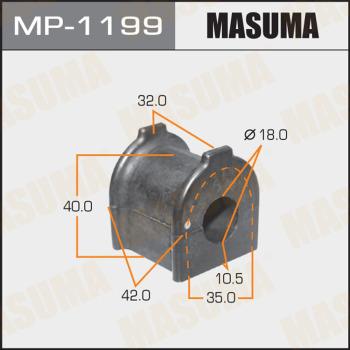 MASUMA MP-1199 - Втулка, стабілізатор autocars.com.ua