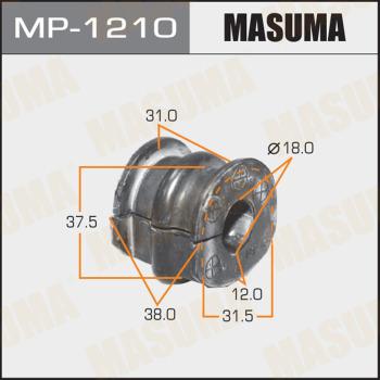 MASUMA MP-1210 - Втулка, стабілізатор autocars.com.ua