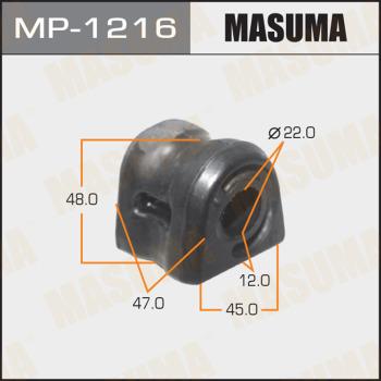 MASUMA MP-1216 - Втулка, стабілізатор autocars.com.ua