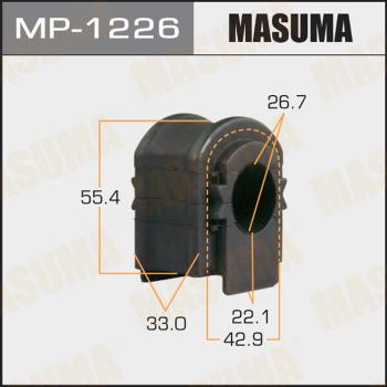 MASUMA MP-1226 - Втулка, стабілізатор autocars.com.ua