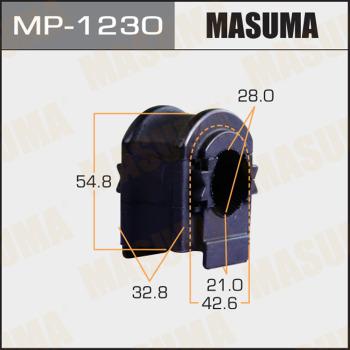 MASUMA MP-1230 - Втулка, стабілізатор autocars.com.ua