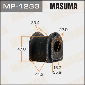 MASUMA MP-1233 - Втулка, стабілізатор autocars.com.ua