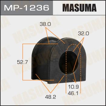 MASUMA MP-1236 - Втулка, стабілізатор autocars.com.ua