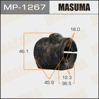 MASUMA MP-1267 - Втулка, стабілізатор autocars.com.ua